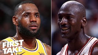 LeBron James would not be this great if he played against Michael Jordan - Stephen A. | First Take