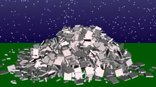 Blender Physics: Block Building Collapse