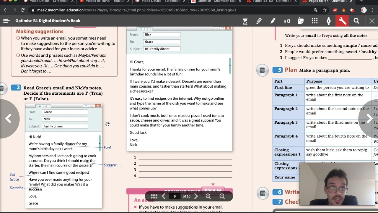 Optimise B2 Lesson 10 Youtube