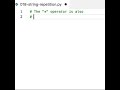 In Python, you can use 
