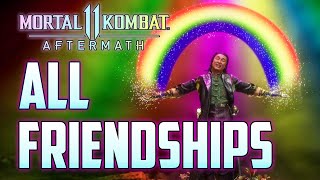 Mortal Kombat 11 Aftermath -  All Friendships