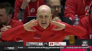 Utah Men's Basketball Defeats Kansas State At Home