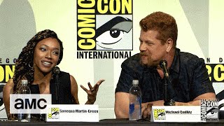 The Walking Dead: Season 7 Comic-Con Panel Highlights: Sonequa Martin-Green's Breast Milk Story