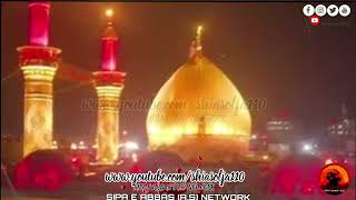PARCHAM KUSAI | FLAG CHANGING CEREMONY AT THE HOLY SHRINE OF MOLA ABBAS (A.S) | CHAAND RAAT 2022 |