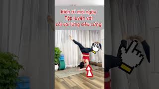 Khi tập lắng nghe cơ thể,hướng ý thức và cảm nhận sâu #baitapgiammobung#yogapilateskimdung #shorts