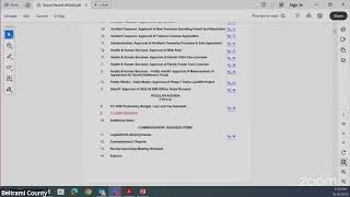 Beltrami County Board Meeting 9-16-25