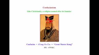 Comparative Religion: East Asian Religion: Confucianism: Chinese Exotericism