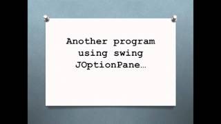 Java Programming - Multi-Way Selection