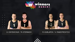 Winners Beach Volleyball. Men. D. Onyshchuk / M. Stepanov - M. Kurlapov / V. Maksymovych  12.02.2025