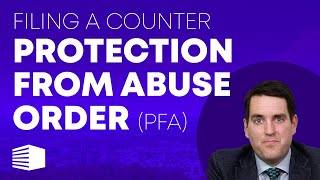 Filing a Counter PFA