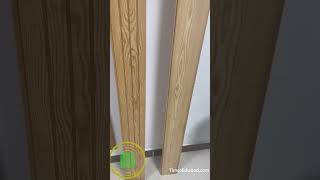 Double face clear knot siberian larch shiplap ,cladding board .#siberianlarch #woodcladding #shiplap