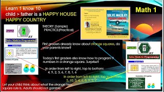 Math Programming Grade 1 on Amazon.com Video 1