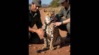 Trapped Cheetah Freed - Rescue Operation