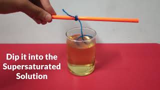 Crystallization | Experiment with sugar | Try at home| Explanation