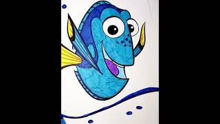Coloring pages Finding Nemo and Finding Dory