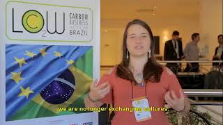 Colaboradora do IBICT apresenta EEN no Low Carbon Business Action in Brazil
