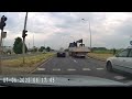 polo driver launches pursuit and catches collision driver