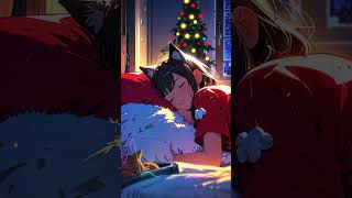 【睡眠用BGM】サンタ衣装の猫耳少女と一緒に｜クリスマスの夜を彩る睡眠導入BGM Vol.3