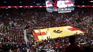 3-pointer for lead- Game 5, 2016 NBA Playoffs | EAST Qtr Finals- Indiana Pacers @ Toronto Raptors