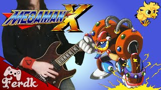 Megaman X - "Spark Mandrill"【Metal Guitar Cover】 by Ferdk