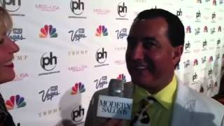 Basim Shami on the Red Carpet at Miss USA