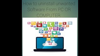 How to uninstall (Remove) unwanted Software's in Computer or Laptop #