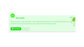 Simple Alert Box Design Using HTML , CSS And JAVASCRIPT