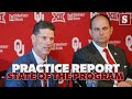 Practice Report: State of the Oklahoma football program edition