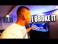 I broke an aquarium | The King of DIY