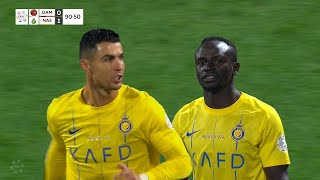 Sadio Mané & Cristiano Ronaldo Tonight vs Damac | 1080i HD