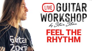 Live Guitar Workshop Part 1 - Feel The Rhythm | GuitarZoom.com