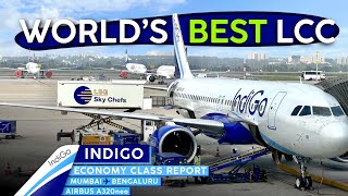INDIGO AIRLINES A320neo XL Seats 🇮🇳【4K Trip Report Mumbai to Bengaluru】World's BEST Low Cost?!