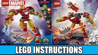 LEGO Instructions - Marvel Super Heroes - 76307 - Iron Man Mech vs. Ultron - Avengers