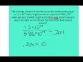 Scientific Notation Word Problems