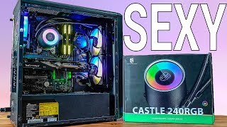 DeepCool GamerStorm Castle 240 RGB レビュー!