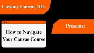 Canvas Course Tour