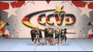 RMNord2015 - Black Mosquitos - Junior Allgirl Cheer Level 4