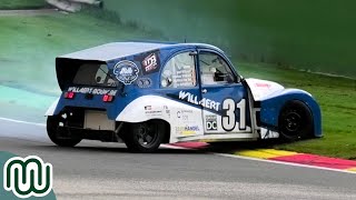 🇧🇪 24h 2CV C1 Spa 2025: SPIN, Crash Aftermath & Impressions at Spa-Francorchamps