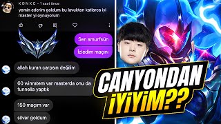 Canyon’dan daha iyi olduğunu söyleyen silver izleyicim