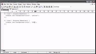 jQuery Tutorial 16 Text selector