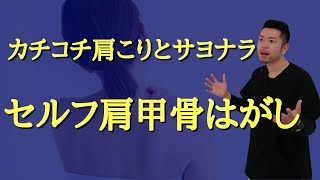 【肩こり解消】マッサージは必要なし！セルフ肩甲骨はがし　“神奈川県大和市中央林間　いえうじ総合治療院”