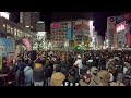 4k 東京渋谷カウントダウン年越し jan 1 2022 japan tokyo shibuya new year countdown party