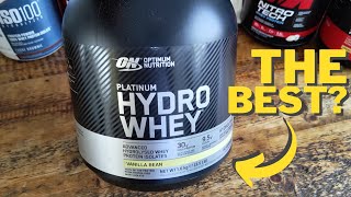 The Best Out There? Optimum Nutrition Hydro Whey Review