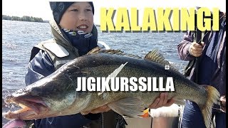 Kalakingi Carlo jigikurssilla - Kuhan jigikalastus - Eumerin kalastuskurssit