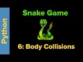 Python Game Programming Tutorial: Snake Game Part 6