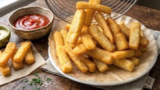 Crispy Outside, Fluffy Inside Fries! The Secret Recipe You’ve Been Missing