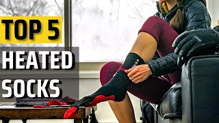 Top 5 Best Heated Socks Reviews 2022 [ No More Cold Feet This Winter ]