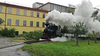 Lokomotiva Jung Hilax 8293/1938 v Muzeu starých strojů v Žamberku (14.9.2024)