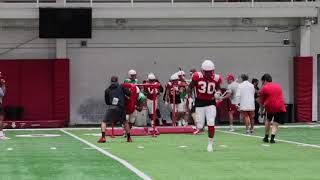 Husker247: Nebraska running back drills