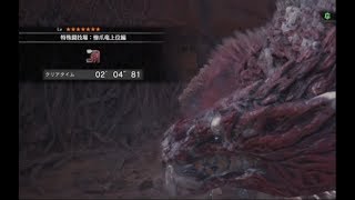 【MHW】 ランス 特殊闘技場 オドガロン 02'04\